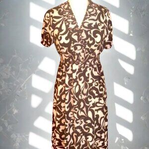 NWT EnFocus Black/Cream Dress